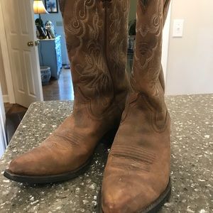 Ariat mid calf boots size 6